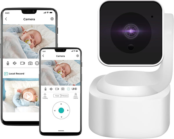 Woenergy 1080P Indoor Security Camera, 360 Cameras for Home Security Indoor with Motion
