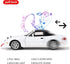 1/32 Mazda Miata MX-5 Alloy Model Car, Toy Car with Pullback, Removable Top, Blinking Lights