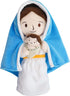Yelakey Jesus Plush Doll Guardian Mary Stuffed Baptism plushie Savior Toy for
