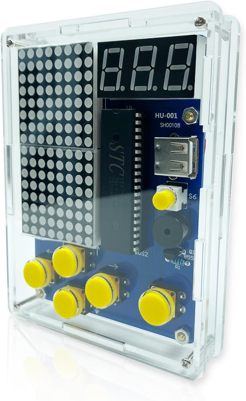 EI Electronic Pixel Games - DIY Kits for Teenagers and Adults, Soldering Kits for School Learning and Education