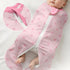 0-2 Pack 2) Baby Swaddle Months, Cotton Arm-In Zipper Sleep Sack, Wearable Blankets Wrap for Newborn Infant Girls (Bow
