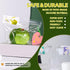 Handmade Silicon Taba Clear Apple Squishy Clear AppleSafe & Non-Toxic Sticky Mochi Squishy Fidget Stress-Relief Squeeze