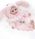 15 Inch 3+ Baby Dolls, Realistic Soft Body Baby Doll Real Life Baby Dolls with Accessories, for Year Old Girls, Pretend