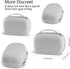 Gowing 2 Wearable Breast Pumps Carrying Case, Hard Shell Case with Removable Tray, Watertight Breast Pump Storage Bag