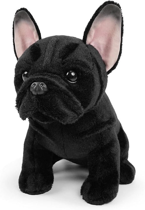 TUKVESZE French Bulldog Stuffed Animal, 8.6 inch Realistic Puppy Plush Cute Soft Dog