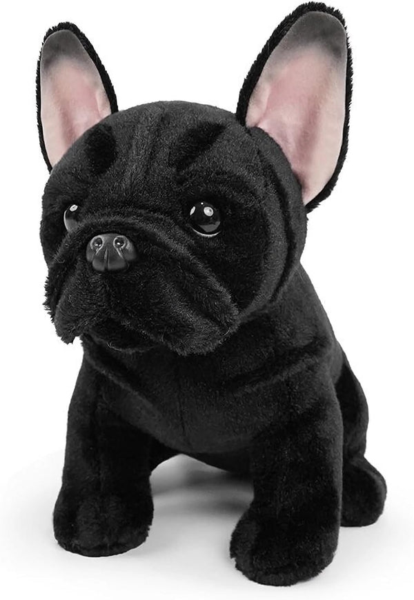 TUKVESZE French Bulldog Stuffed Animal, 8.6 inch Realistic Puppy Plush Cute Soft Dog