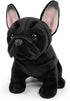 TUKVESZE French Bulldog Stuffed Animal, 8.6 inch Realistic Puppy Plush Cute Soft Dog