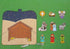 Christmas Crafts Nativity Scene Activity - 20 Pieces Set of 2 Nativity Scenes