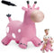 EVERICH TOY Giraffe Bouncy Horse Hopper for Toddlers, Inflatable Jumping Horse, Hopping Toys Gifts for Boys and Girls