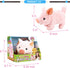 Liberty Imports My Pet Pig, Electronic Plush Piggy Toy Piglet that Walks, Wags Tail, Wiggles Nose, and Makes Oink