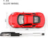 1/36 Scale Maserati MC20 Diecast Model Car, Pull Back Vehicles Toy Cars for Boys and Girls
