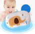 Lurrose 3PCS Baby Bath Sponge, Cartoon Elephant Soft Cotton Scrubber for Toddler Infant, Mixed Color