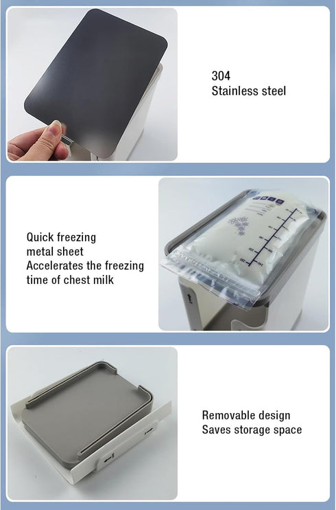 Keenso Breastmilk Storage Organizer - Freezing System