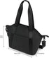 Generic Stroller Diaper Bag - Waterproof Supplies Storage, Mom Bag Milk Bottle Holder, Large Capacity Tote | Wet Wipes