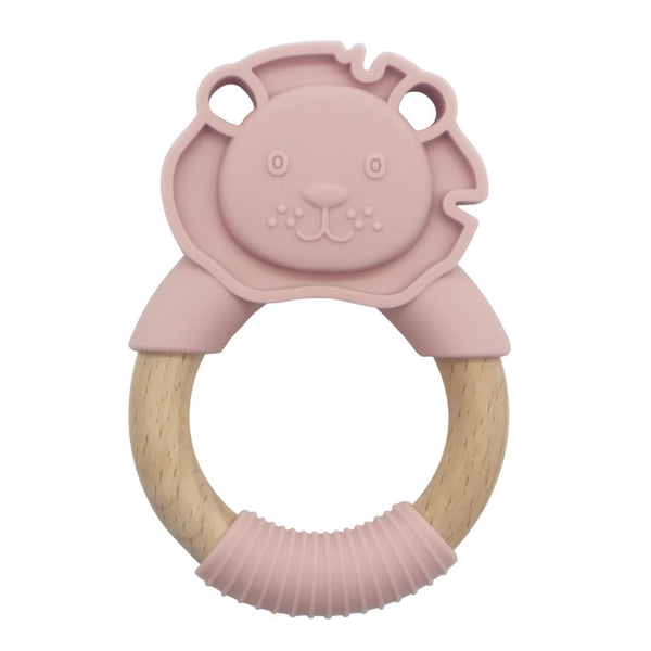 PREMIUM Baby Teething Toys, Silicone Teether for Pain Relief, Cooling Gum Chew Toy, BPA Free, Lion