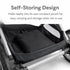 Quintriae V2/Vista V3/Cruz/Cruz V2 Rain Cover Fits for UPPAbaby Vista/Vista Stroller Windproof Weather Shield