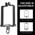 Heavy Duty Swing Hanger Accessories for Wooden Swing Sets, 2 Pcs Snap Hooks for Indoor/Outdoor Playground