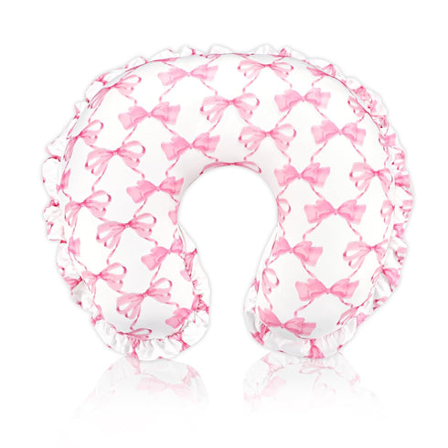 Infant Car Seat Insert, Soft Baby Car Seat Head & Body Support for Girl Boy, Nursing Pillow Cover, Removable Case