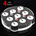 LiangCuber QY Toys Chuanshi Clock Puzzle, Magnetic Magic Clock Puzzle Educational Cube 3D Toy for Kids and Adults