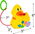 ArtCreativity Musical Duck Toy for Toddlers - Light-Up Baby Duck Toys with Sounds & Music - Pull Along Duck Toy