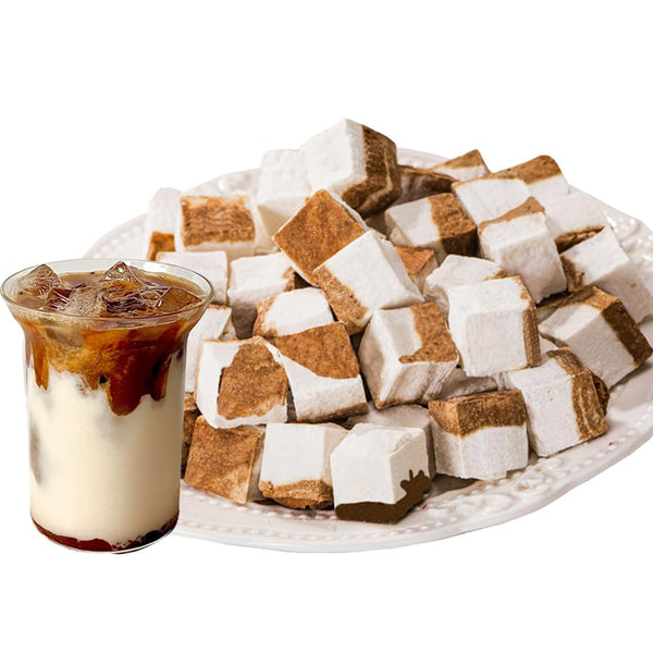 laweny Freeze dried coffee coconut milk chunks (150g/5.29), coffee coconut milk crisps, Crispy