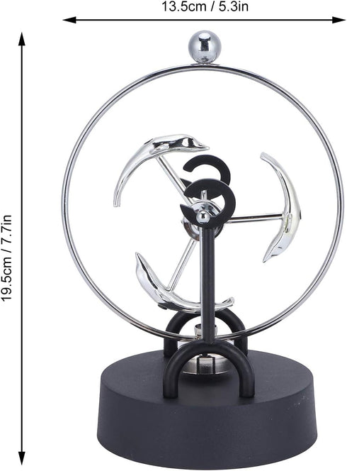 Perpetual Motion Desk Toy - Magnetic Levitation Physical Science Toy for Kids, USB or Battery Use