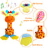 HUADADA Baby Soft Rattles Shaker, Infant Developmental Hand Grip Toys, Sensory Learning Toys for 3-12 Months