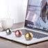 Kinetic Desk Toys for Adults - 2.17'' Optical Illusion Fidget Office Toys, Stress Reliever for Adults (Silver)