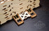 UGears 3D Puzzle Wooden Card Holder for 12 Sets of Playing Cards - Unique Mechanical Devices for Board Games