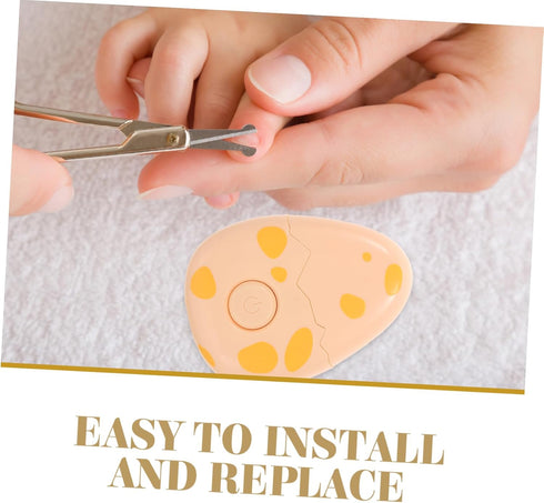 Trimmer Electric Nail Safe Nail Care Polisher Grinding Heads for Delicate Fingernails and Toenails Comfortable to Hold