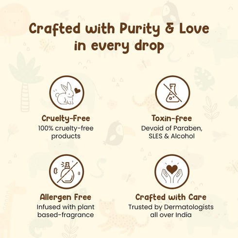 Mother Sparsh Gentle & Nourishing Coconut Oil for Babies - Cold Pressed