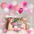 Donut Birthday Party Decorations - Donut Party Supplies with Lanterns, Paper Fan, Honeycomb Ball for Kids Birthday Party