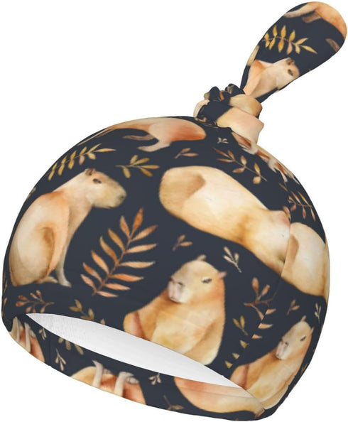 Capybaras Swaddle Blankets, Newborn Receiving Blanket, Soft Sleeping Sack for Baby Girls Boys