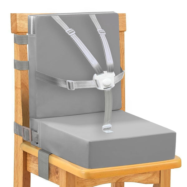 Toddler Booster Seat for Dining Table, 5 Point Buckle Child Booster Seat