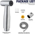 XKHLQLPEF Handheld Bidet Sprayer for Toilet, Portable Cloth Diaper Sprayer Brushed Stainless Steel Bathroom Bidet