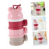 SUPVOX Portable Three Layer Milk Powder Dispenser Travel Friendly Formula Storage Container Airtight Seal Keeps Formula