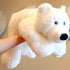 Weighted Stuffed Animals, 19.7in 3.3lbs Cute White Bear Plush Pillow for Adults and Kids