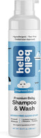 Hello Bello Shampoo & Body Wash, Gentle Hypoallergenic Tear-Free Formula for Babies and Kids, 10 fl oz