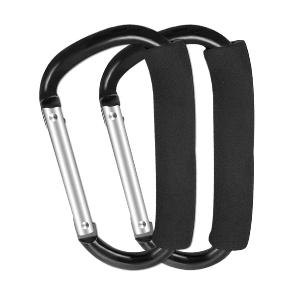 Stroller Hooks for Hanging Diaper Bags - Mommy Stroller Clip and Stroller