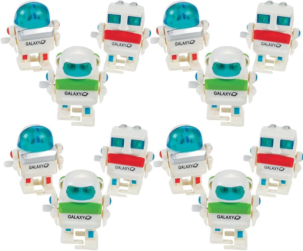 Fun Express Wind-Up Robots (1 Dozen) Party Favors, Party Decorations, Easter Basket
