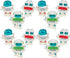 Fun Express Wind-Up Robots (1 Dozen) Party Favors, Party Decorations, Easter Basket
