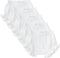 Poocen 5pcs Toddler Baby Girls Boy White Ruffled Bloomers Diaper Cover Cotton Linen
