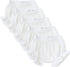 Poocen 5pcs Toddler Baby Girls Boy White Ruffled Bloomers Diaper Cover Cotton Linen