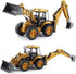 1/50 Bulldozer Dollox Die-cast Excavator Backhoe Front Loader Truck Metal Engineering Vehicle Construction Tractor