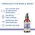 (2 oz) Motherlove Birth & Baby Oil Gentle Lavender-Infused Oil for Perineal, Labor & Baby MassageNon-GMO, Organic Herbs