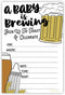 Baby is Brewing Baby Shower Invitations, 20 Count with Envelopes