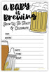 Baby is Brewing Baby Shower Invitations, 20 Count with Envelopes