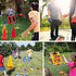 Eocolz 3 in 1 Carnival Games Set - Soft Plastic Cones, Bean Bags, Ring Toss Games for Kids Birthday Party Supplies