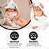 Premium Baby Towel for Bath with Hood, Extra Soft, Silky Smooth Fabric, Made from Viscose derived from bamboo