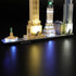 Lightailing Light Set for Architecture New York City Building Blocks Model - LED Kit Compatible with Lego 21028